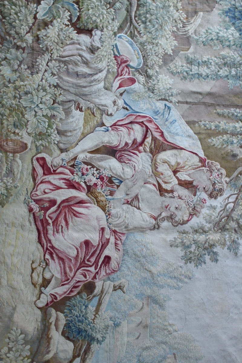 Aubusson Tapestry Mid 19th Century -photo-2