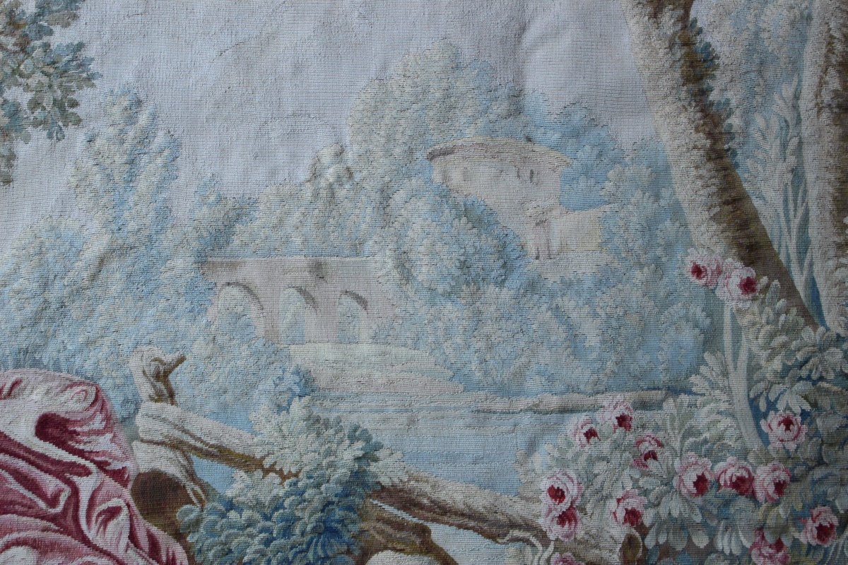 Aubusson Tapestry Mid 19th Century -photo-3