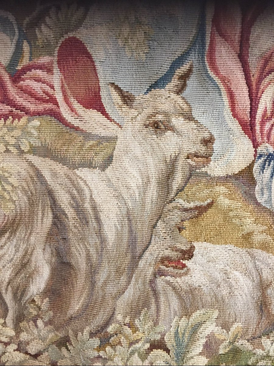 Aubusson Tapestry Mid 19th Century -photo-3