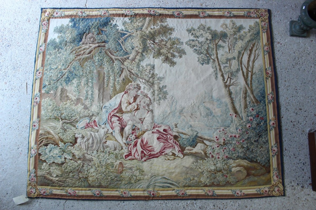 Aubusson Tapestry Mid 19th Century 