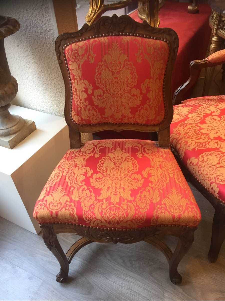 Regency Armchair And Chair 18th Century -photo-1