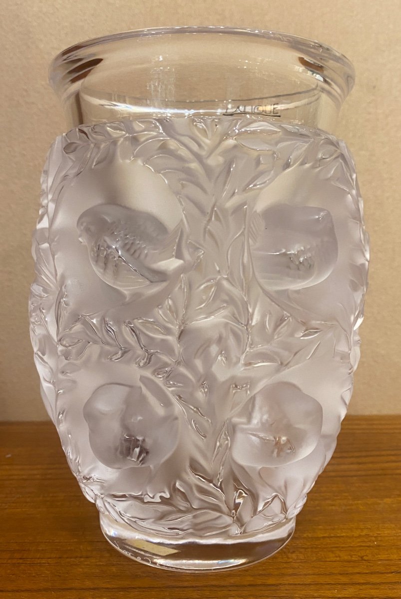 Lalique Crystal Vase Bagatelle Model 1930