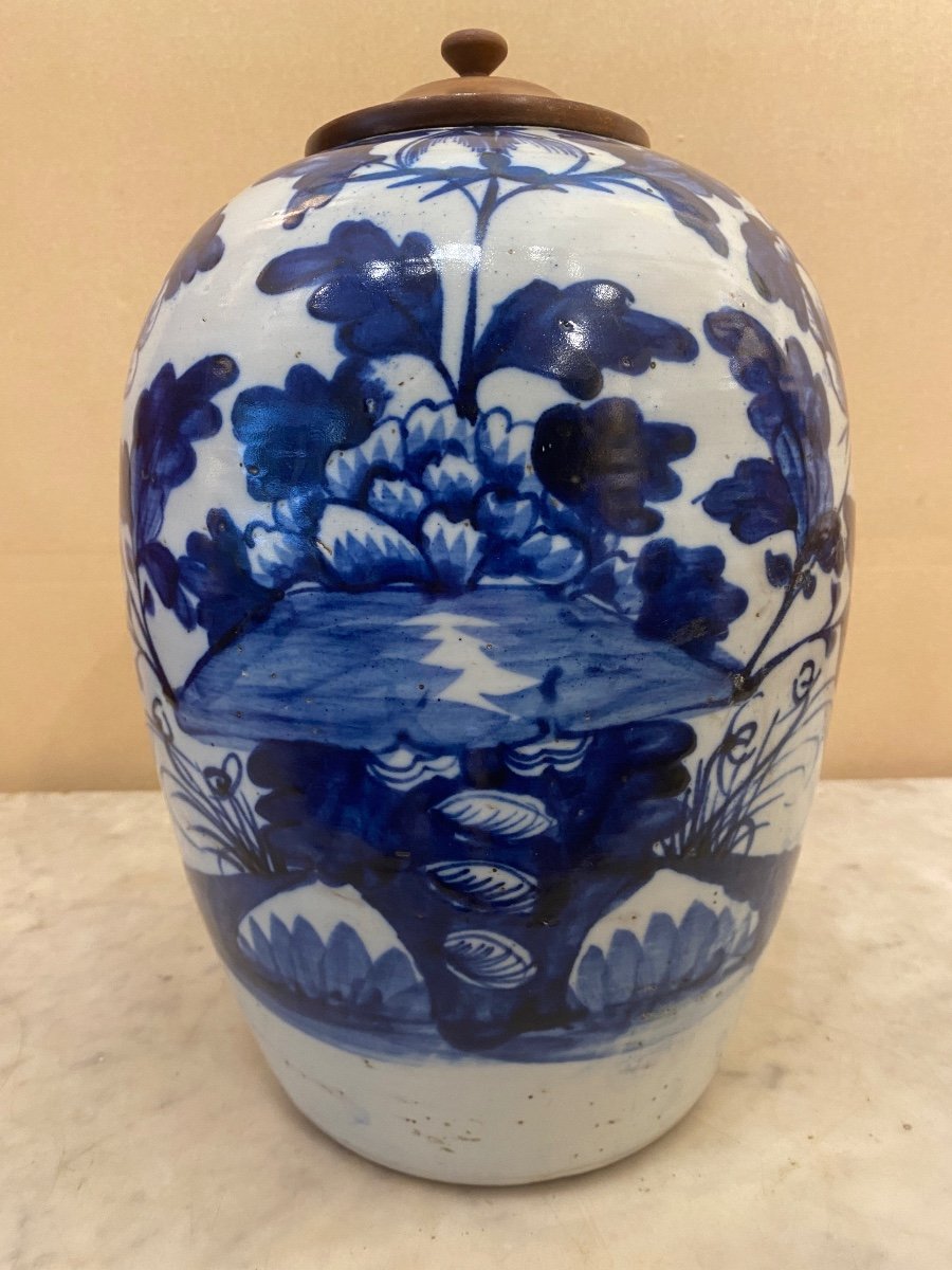 Large Chinese Ginger Pot Porcelain 19th Century Perfect Condition