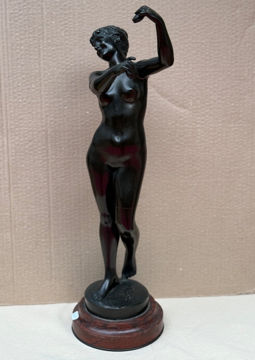 Femme Nue Bronze Signé Don Van Den Bossche 