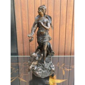 Bronze Sculpture Signed Virgile Morey