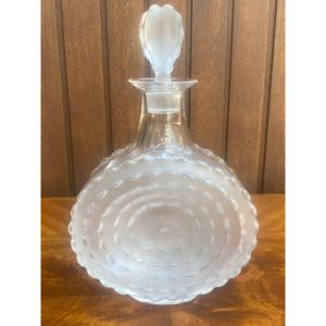 Lalique Carafe Parma Model Crystal