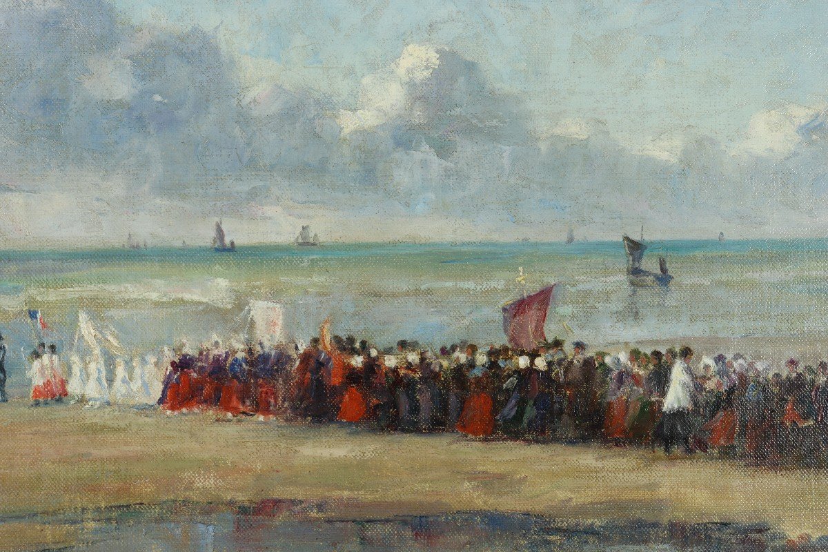 La Bénédiction De La Mer Par Herman Van Den Berghe-photo-4