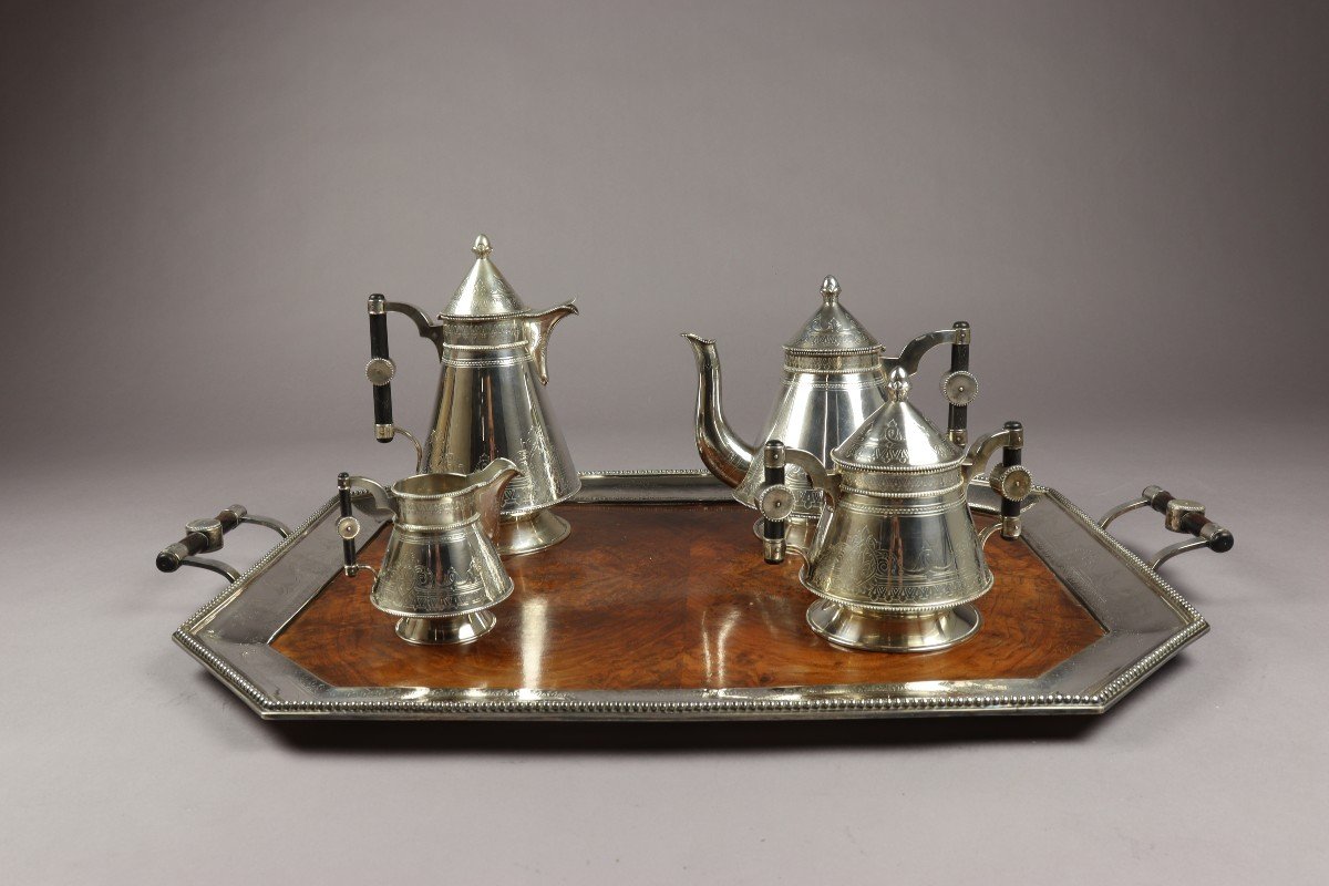 Silver Service By Emelyan Alekseyevich Kuznetsov-photo-3