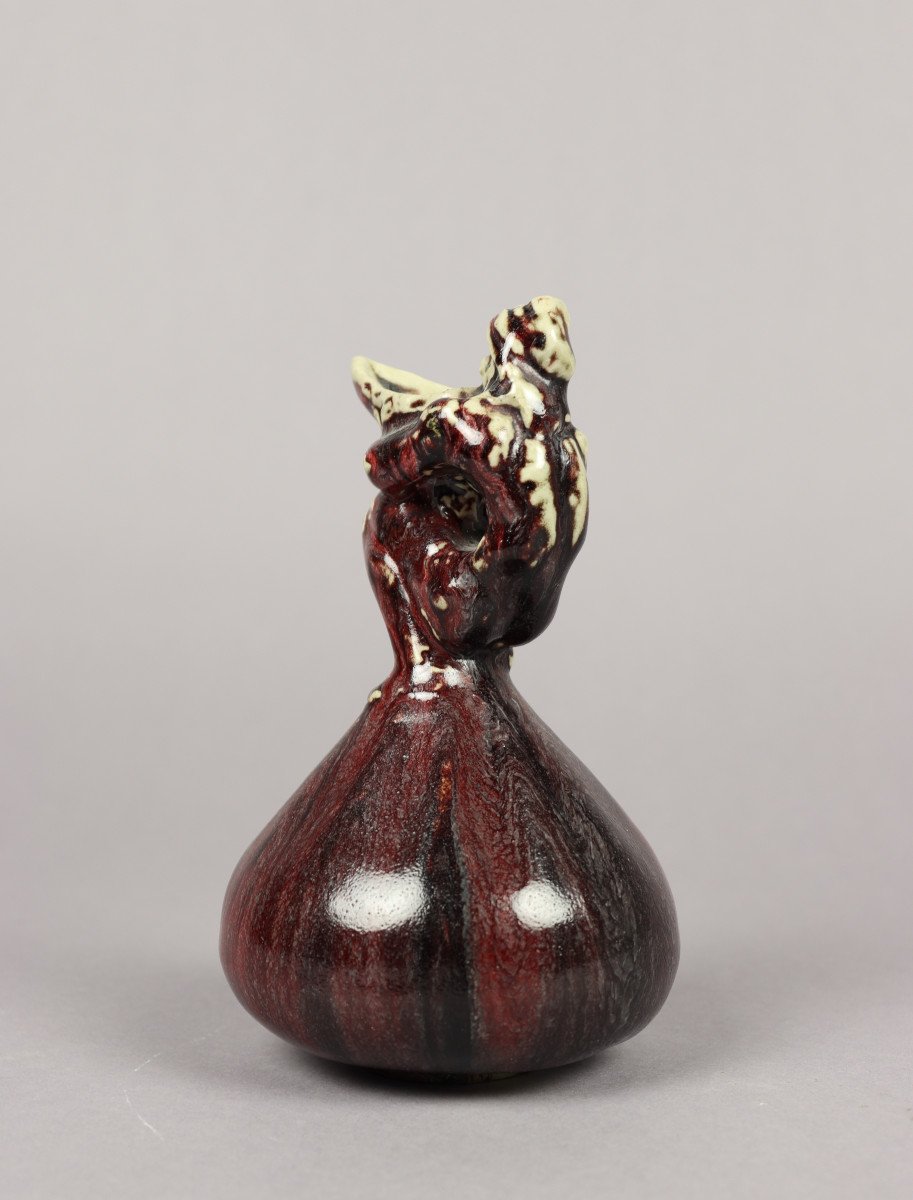 Vase By Pierre-adrien Dalpayrat And Alphonse Voisin-delacroix-photo-4