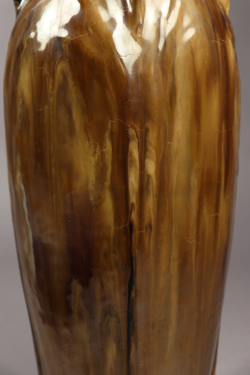 Vase  By The Mougin Brothers-photo-6