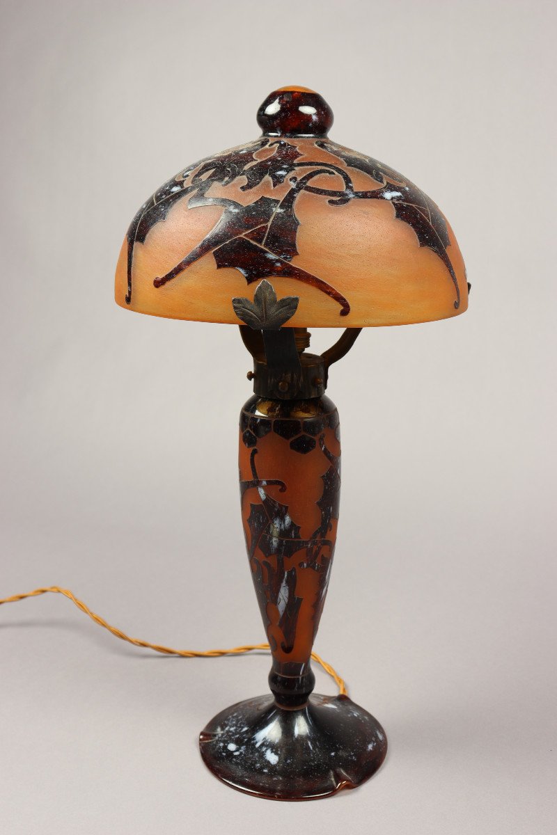 Kalanchoë Lamp By French Glass-photo-4