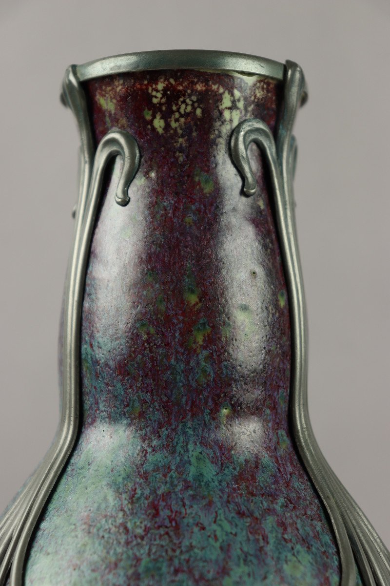 Vase By Pierre-adrien Dalpayrat-photo-3