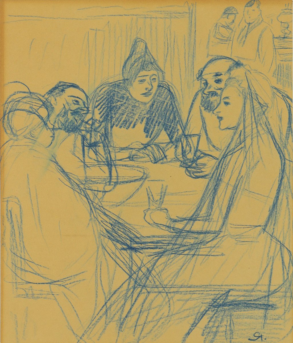 Le Repas De Noce Par Théophile Alexandre Steinlen-photo-2