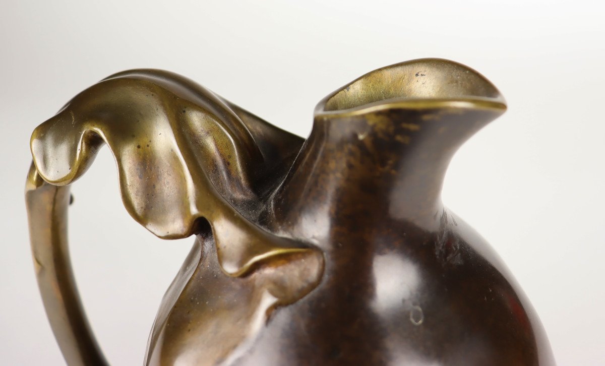 Pitcher By Jean Baffier-photo-2