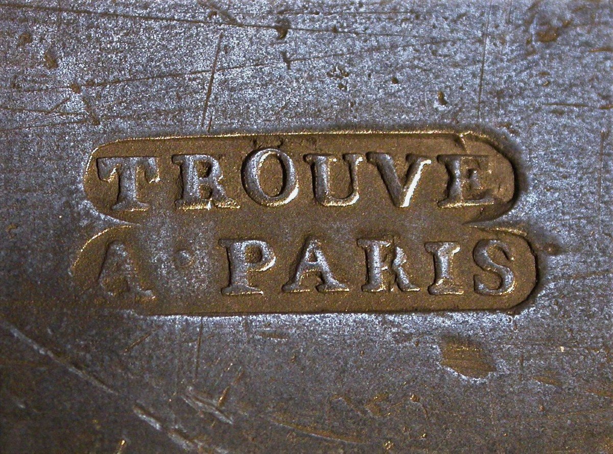 Pewter Urinal (tin) - Paris, 19th Century-photo-3