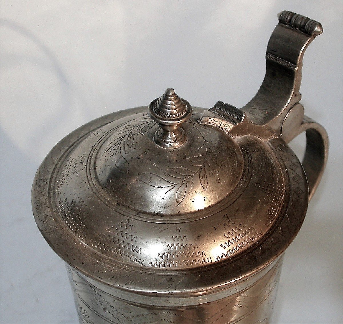 Proantic: Pewter Tank (tin) - Zurich, XVIII Th Century