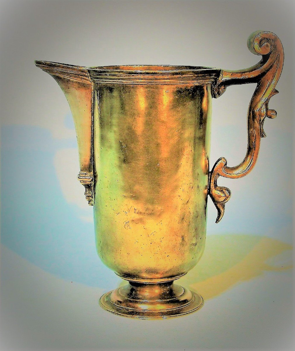 Brass Ewer - Italy, Circa 1600-photo-7