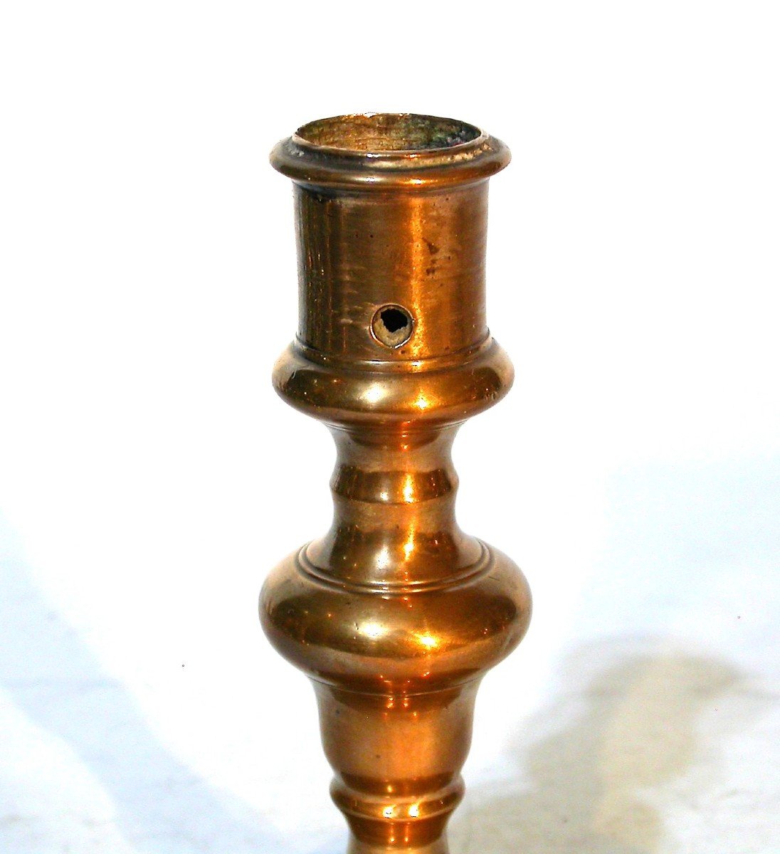 Brass Torch - France, 17th Century-photo-2