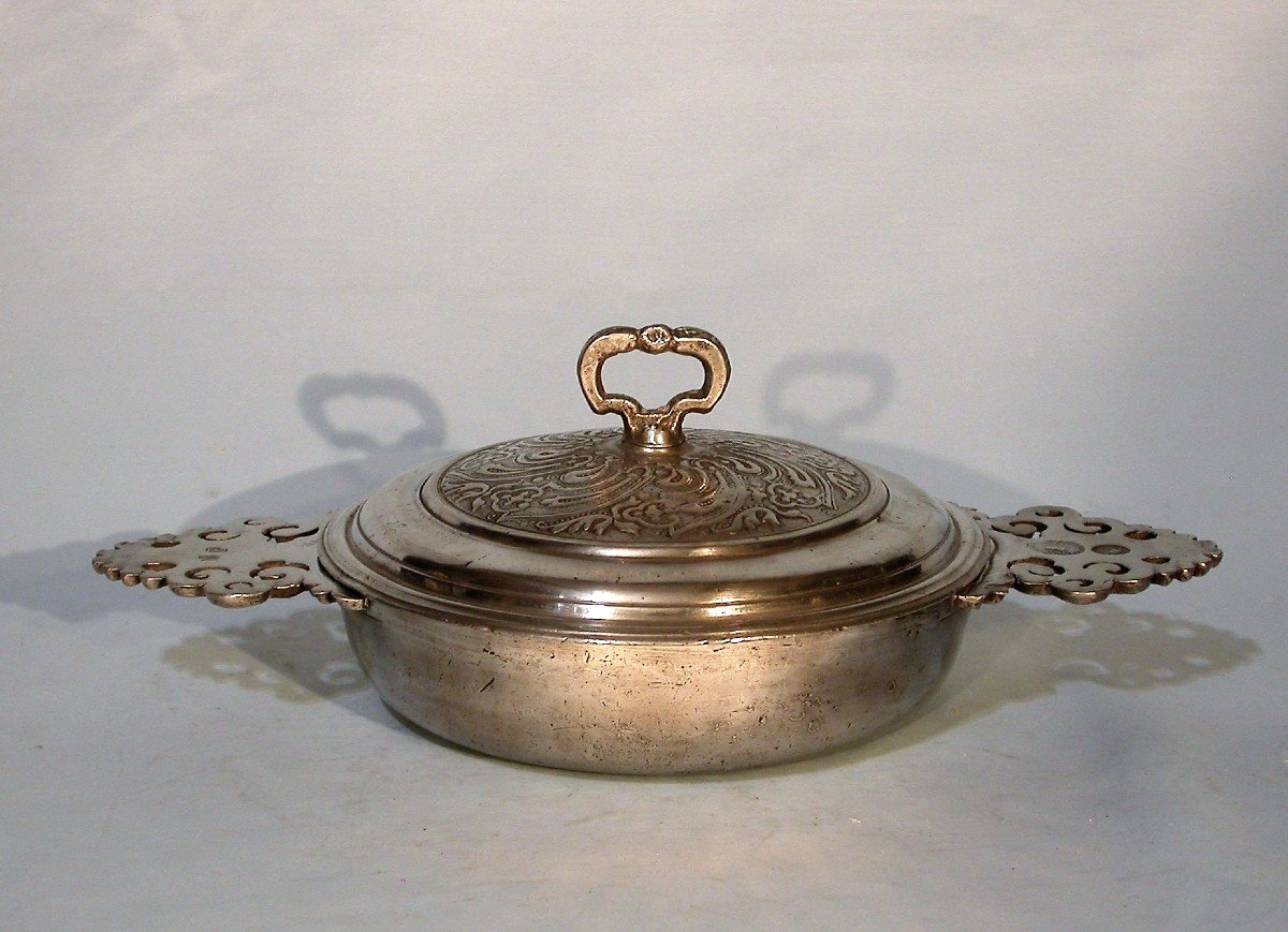 Pewter Bowl - Lisieux, 18th Century-photo-6