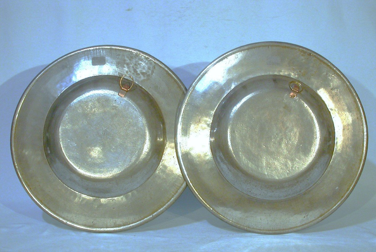 Pewter Dishes  - Bordeaux Or Toulouse, 17th Century-photo-5