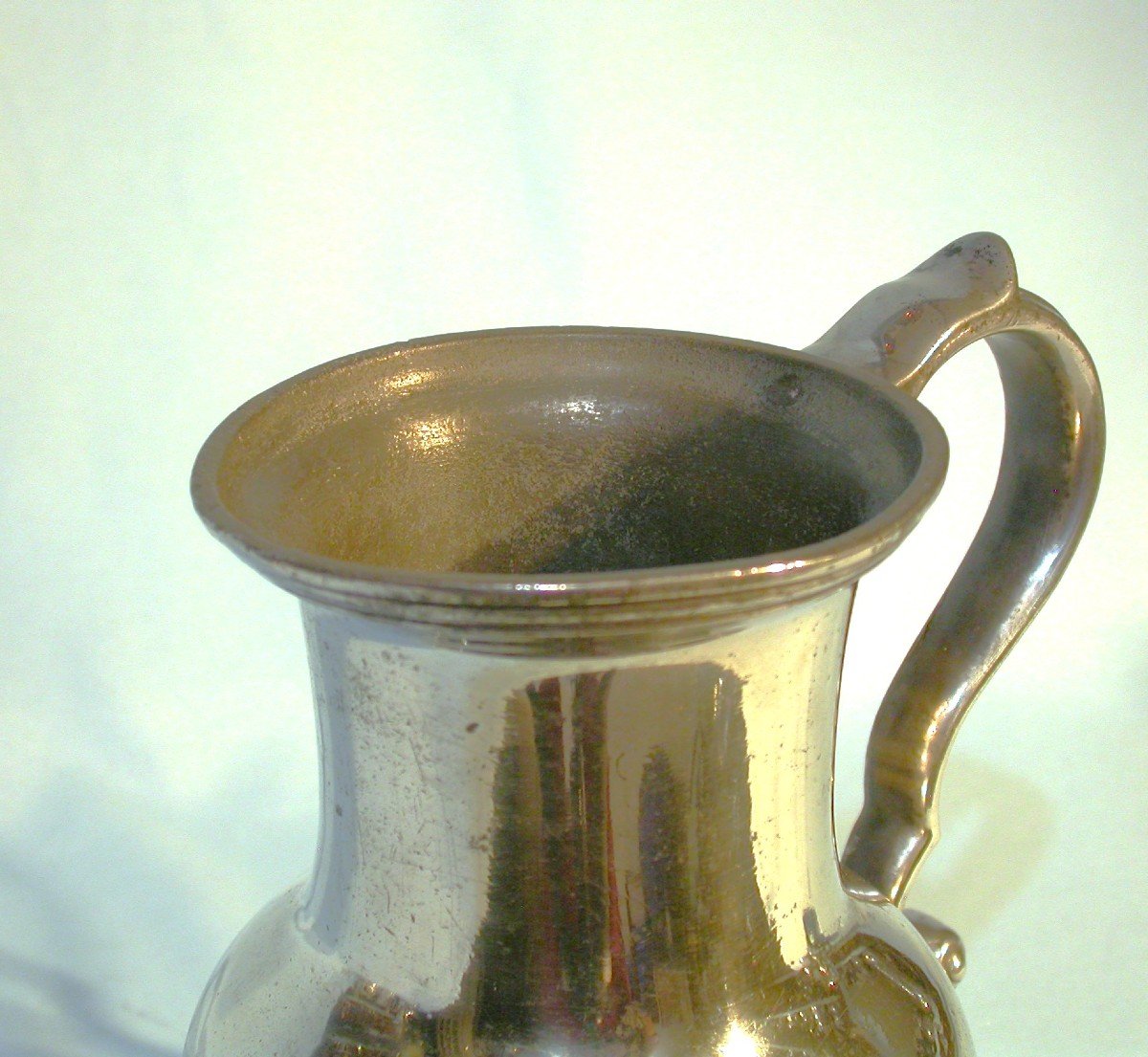 Pewter Water Pot  - Lyon, Circa 1800-photo-4