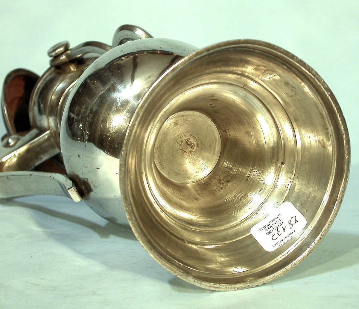 Pewter Cimarre - Troyes, 19th Century-photo-4