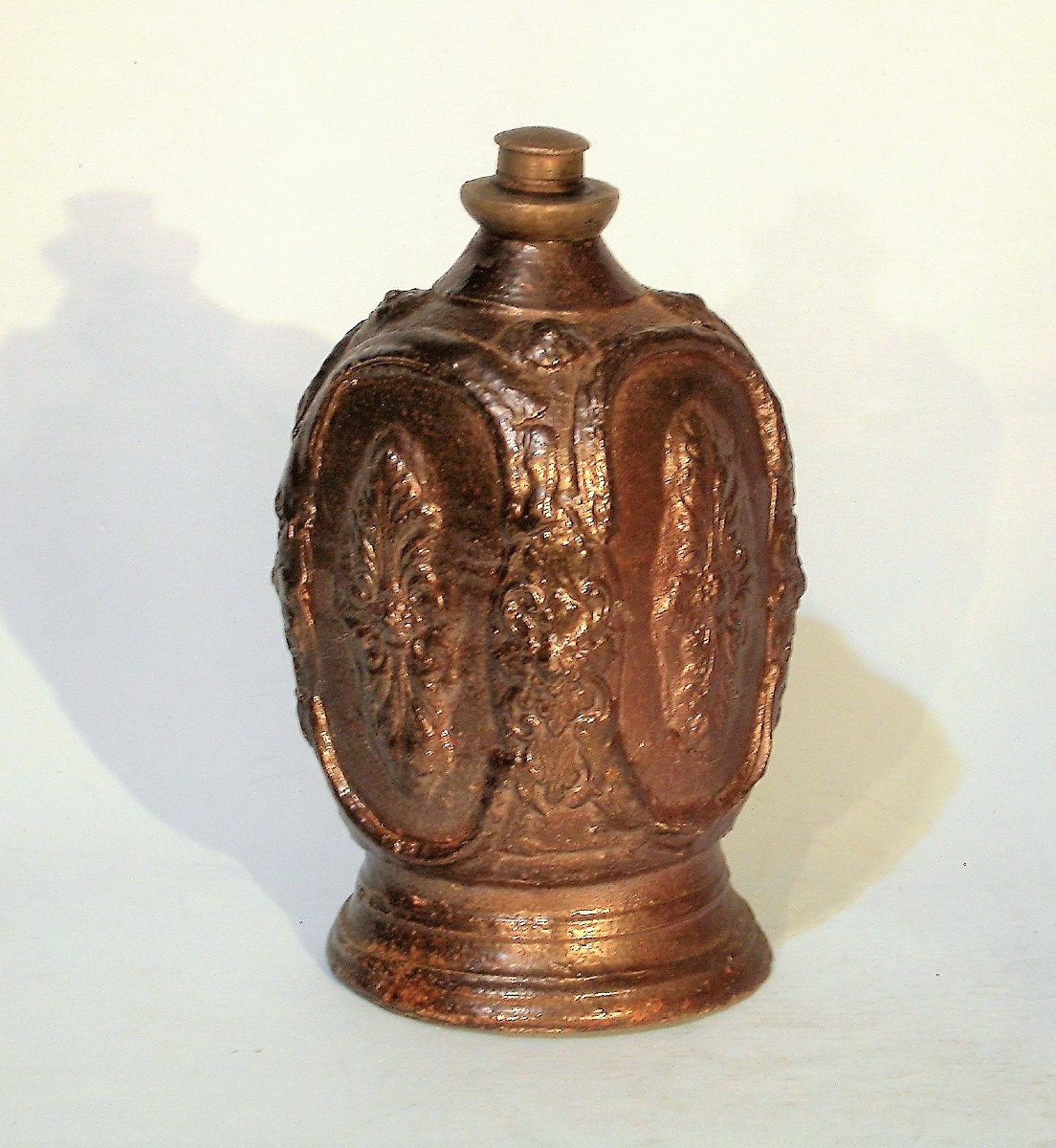 Stoneware Bottle - Germany (creussen?) - 17th Century-photo-1