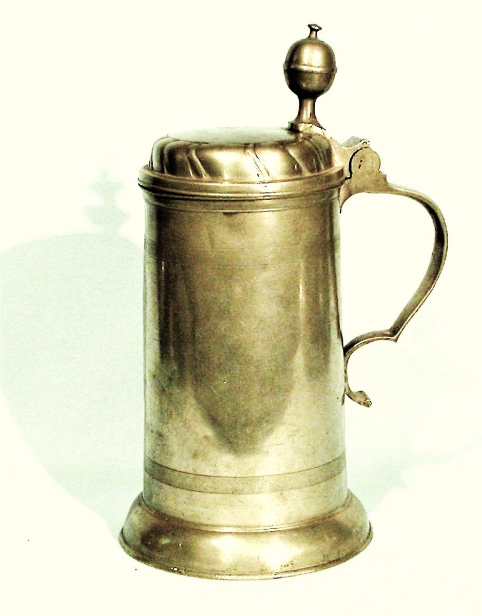 Pewter Mug  - Southern Germany, 19th Century-photo-4