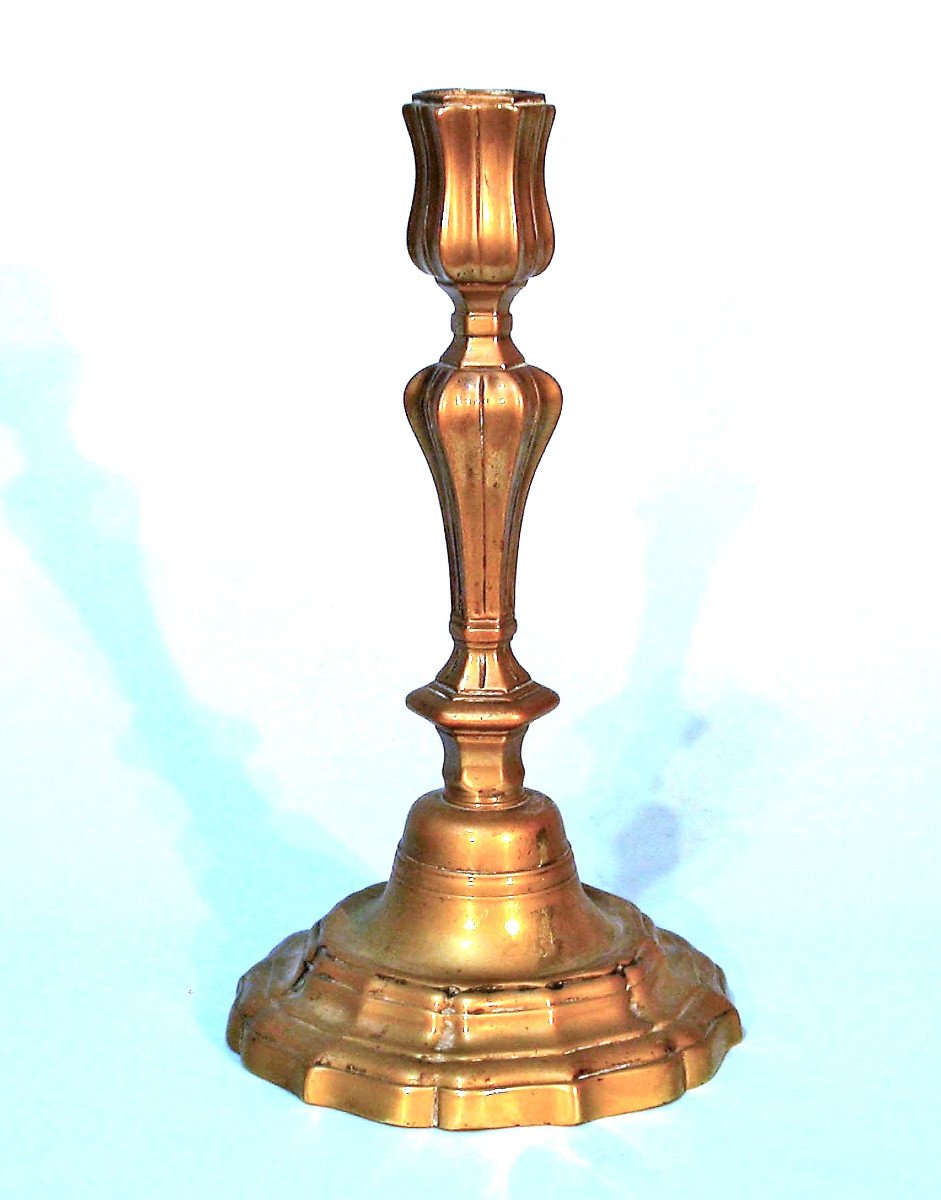 Beautiful Bronze Torch - 18th Century-photo-5