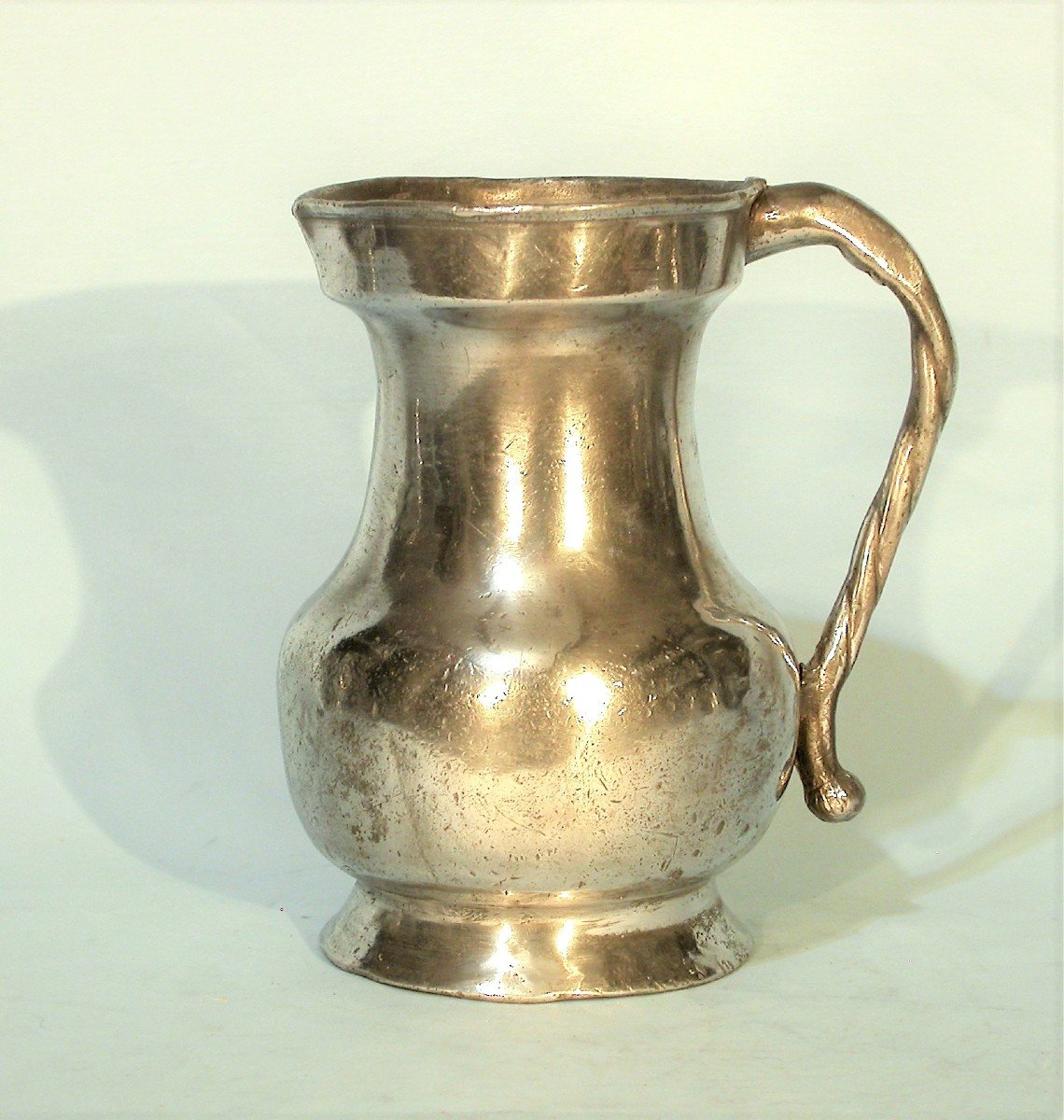 Pewter Water Pot  - Lorraine (?) - Late 18th Century-photo-3