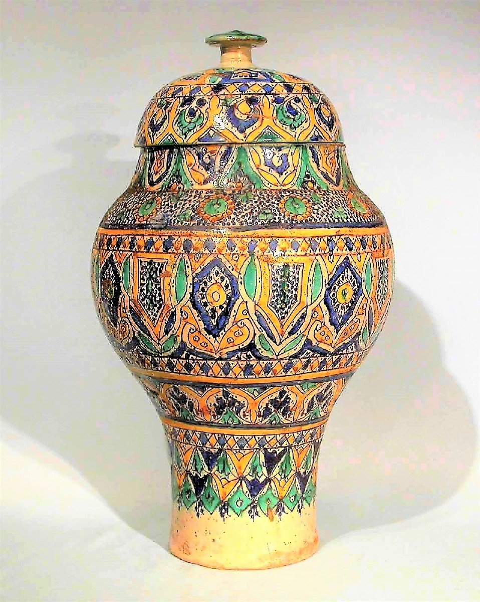 “khabbya” In Earthenware - Morocco, 19th Century-photo-2