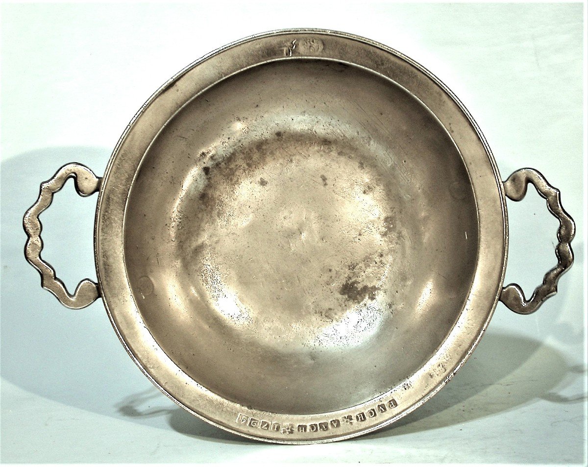 Pewter Dish  - Brussels, 18th Century-photo-1