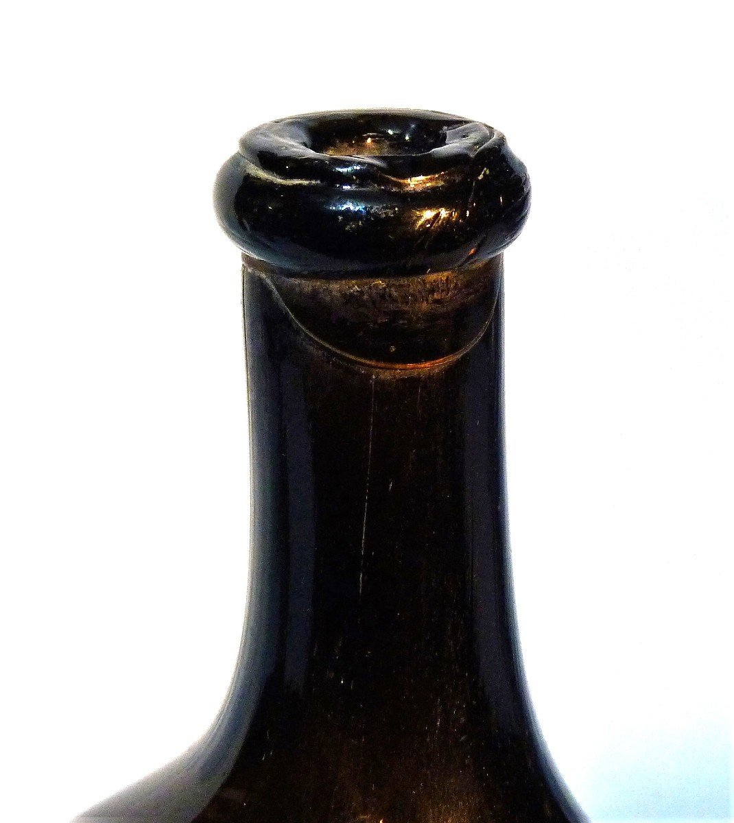 Glass Bottle - Provence, 18th Century-photo-2