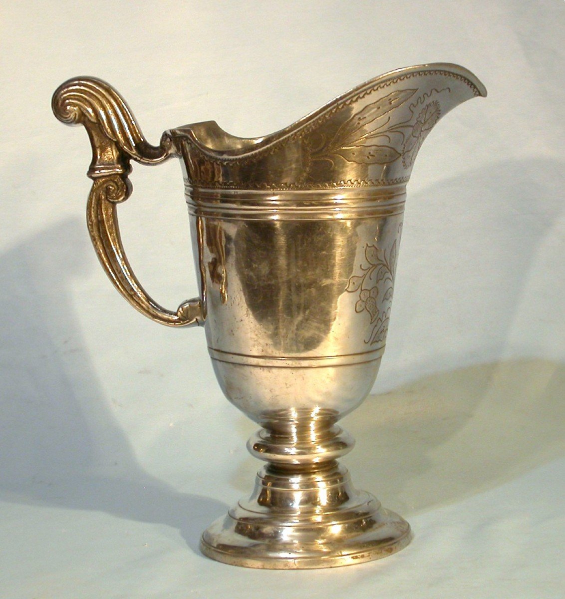 Pewter Ewer  - Nancy, 18th Century-photo-2