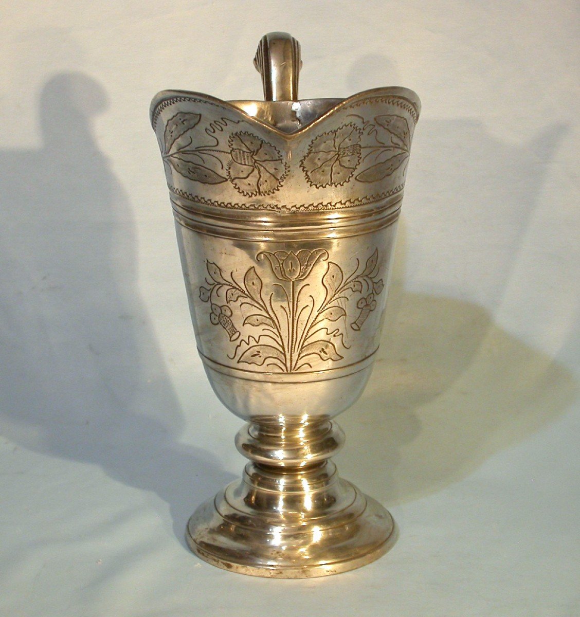 Pewter Ewer  - Nancy, 18th Century-photo-1