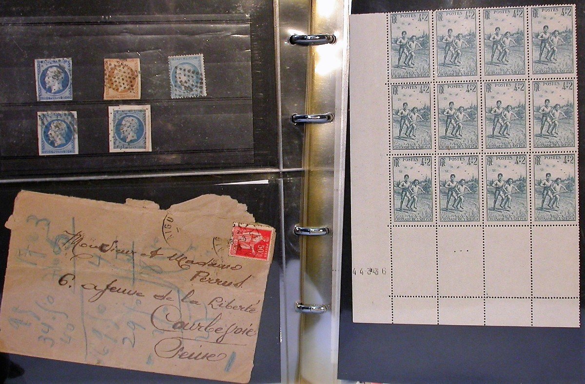 PHILATELIE - COLLECTION DE TIMBRES POSTAUX-photo-3