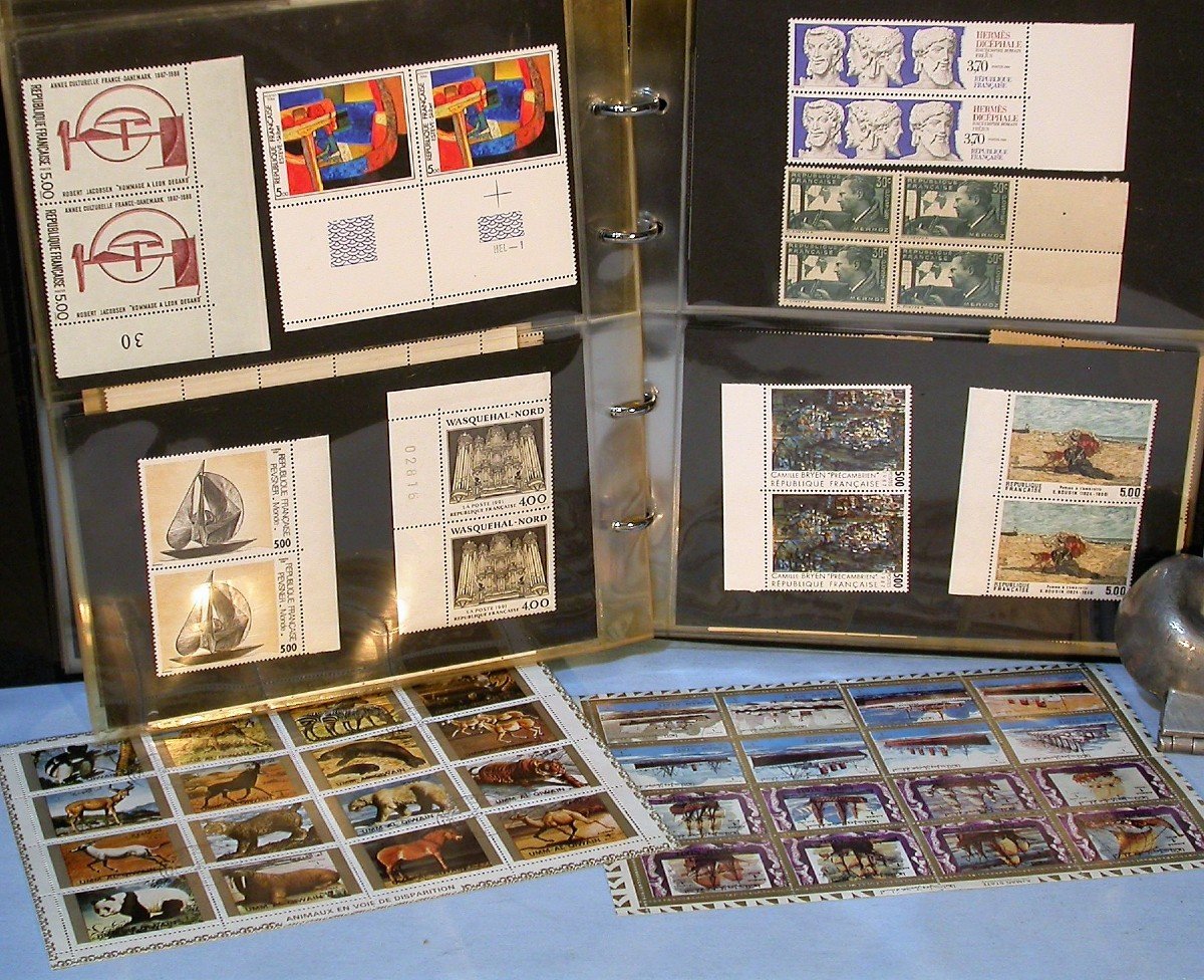 PHILATELIE - COLLECTION DE TIMBRES POSTAUX-photo-4