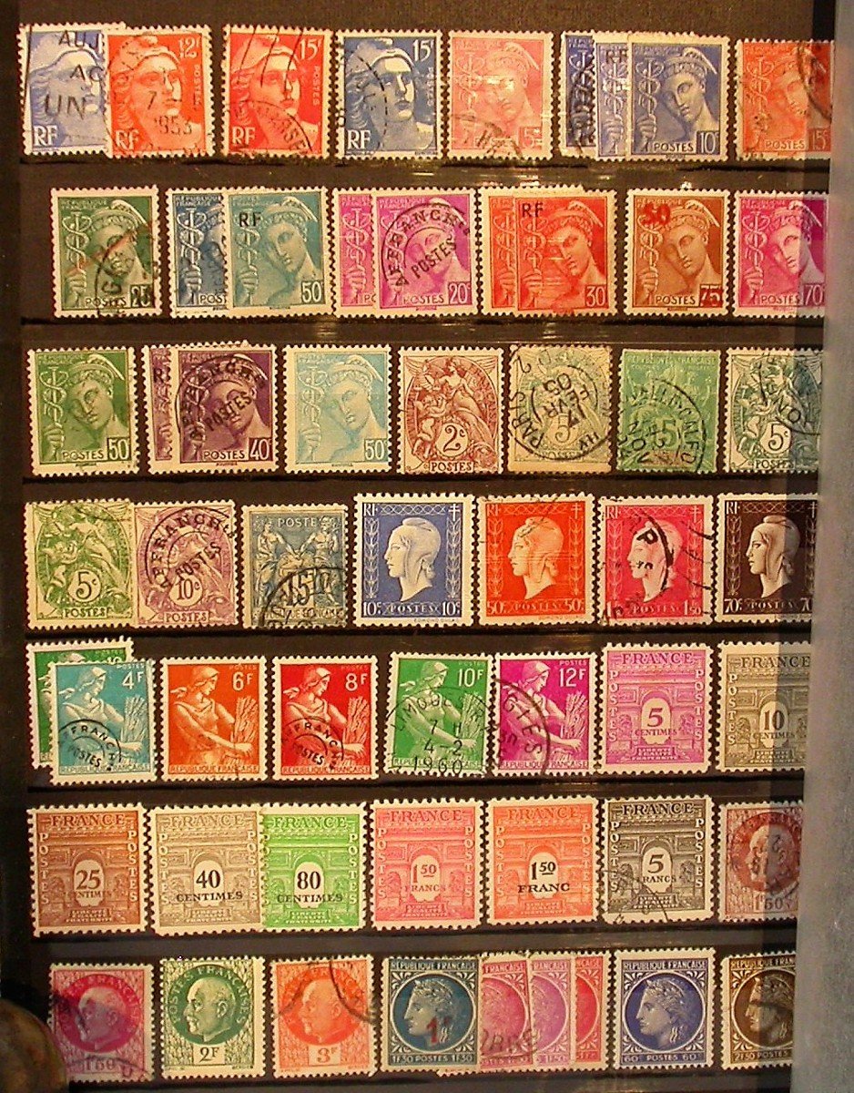 PHILATELIE - COLLECTION DE TIMBRES POSTAUX-photo-6