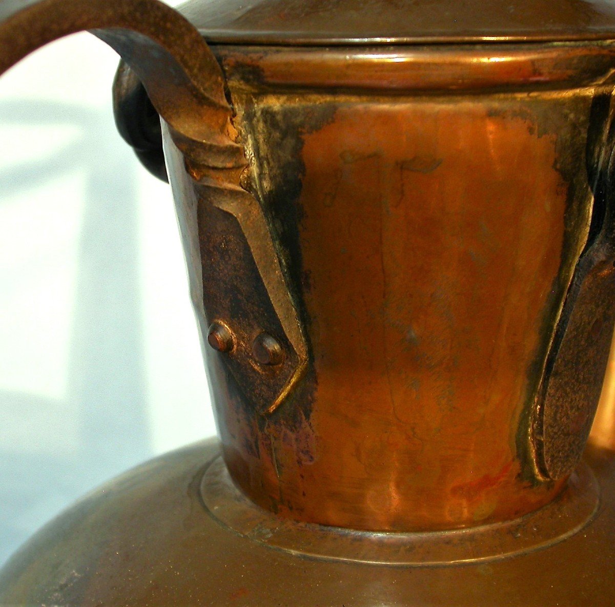 Copper Water Jug - 18th Century-photo-2