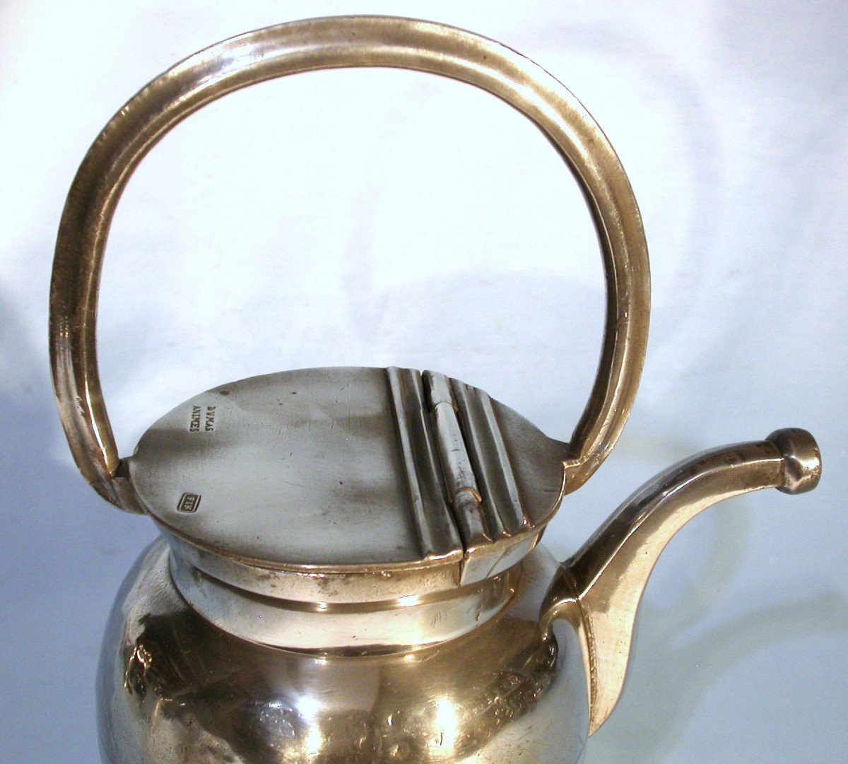 Pewter Milk Jug  - Nîmes, Early 19th Century-photo-2