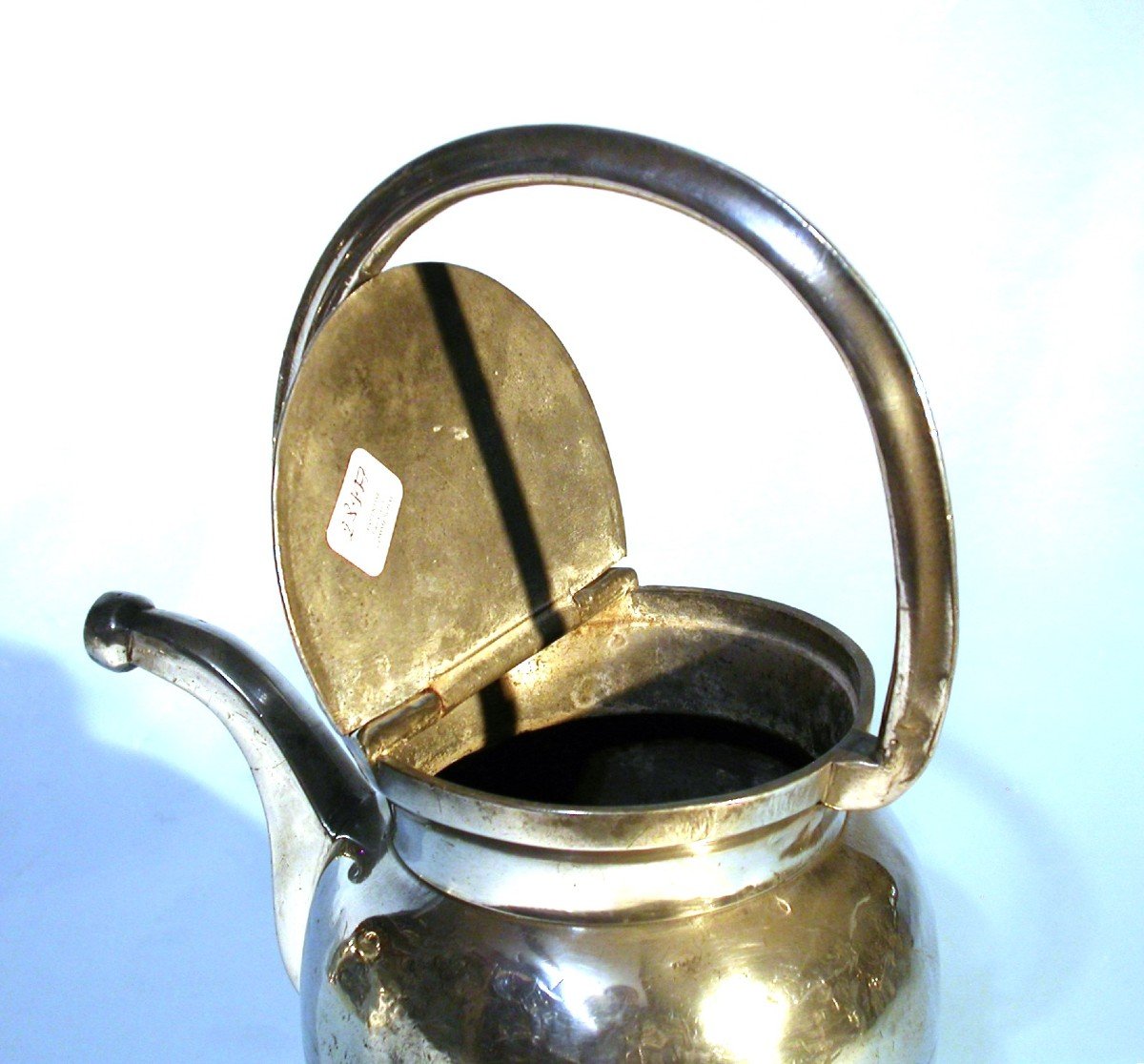 Pewter Milk Jug  - Nîmes, Early 19th Century-photo-3