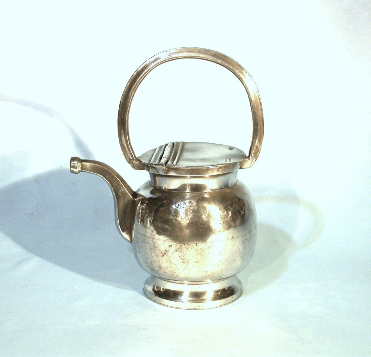 Pewter Milk Jug  - Nîmes, Early 19th Century-photo-4