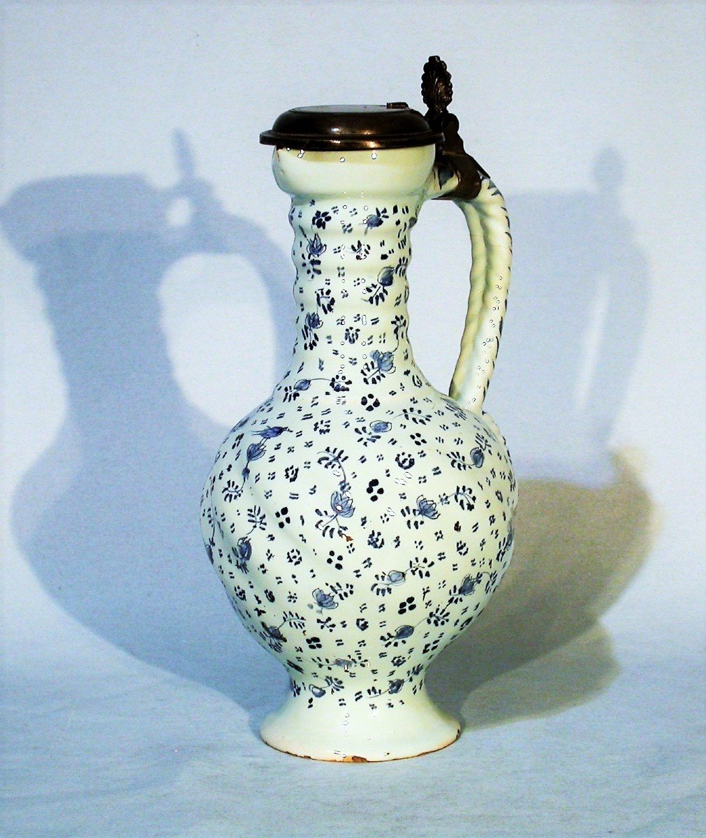 Earthenware Pitcher - Germany, 18th Century-photo-7