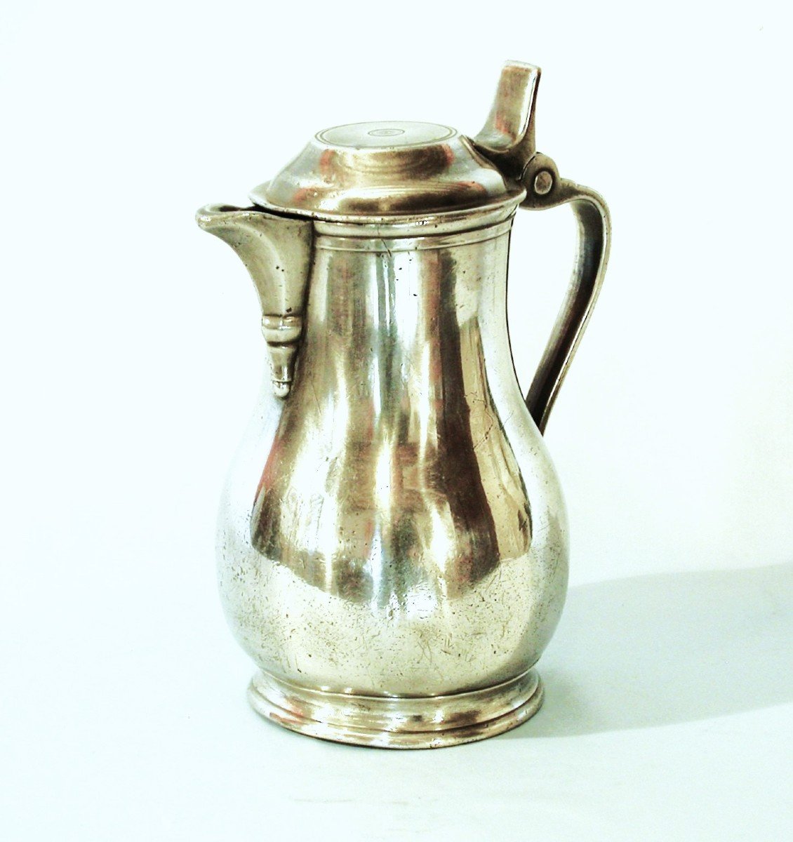 Pewter Wine Pitcher  - Lille, Circa 1820