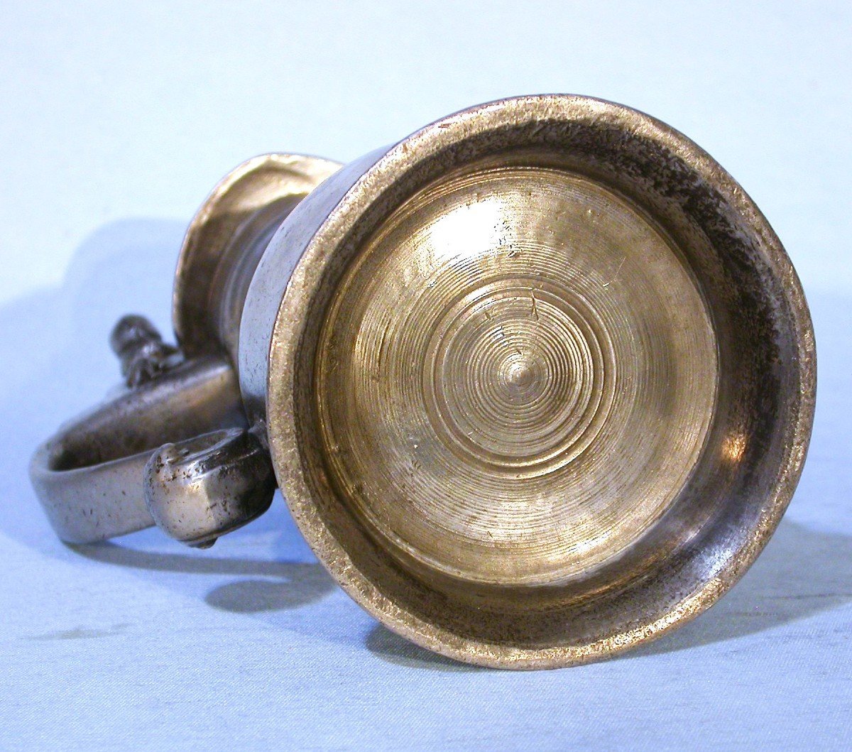 Small Pewter Wine Pitcher  - Lisieux, 18th Century-photo-2