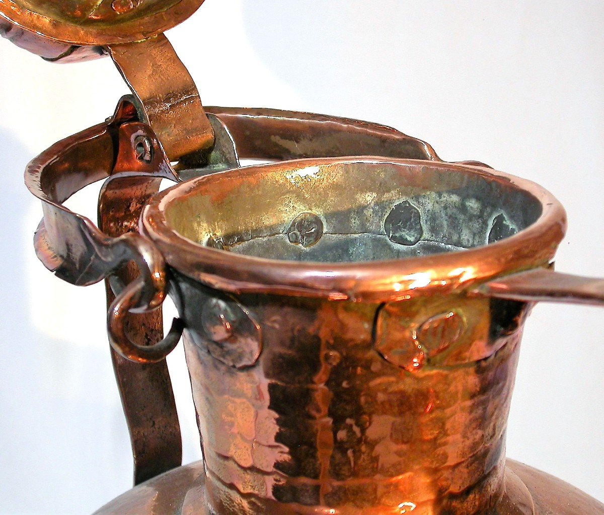 Beautiful Copper Jug - Circa 1700-photo-4