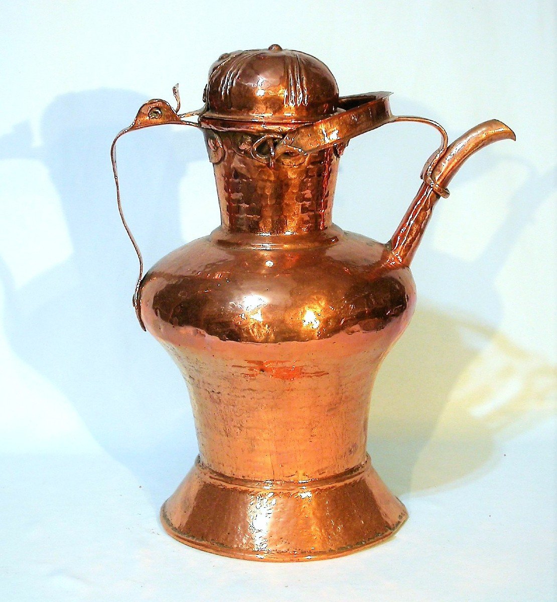 Beautiful Copper Jug - Circa 1700-photo-5