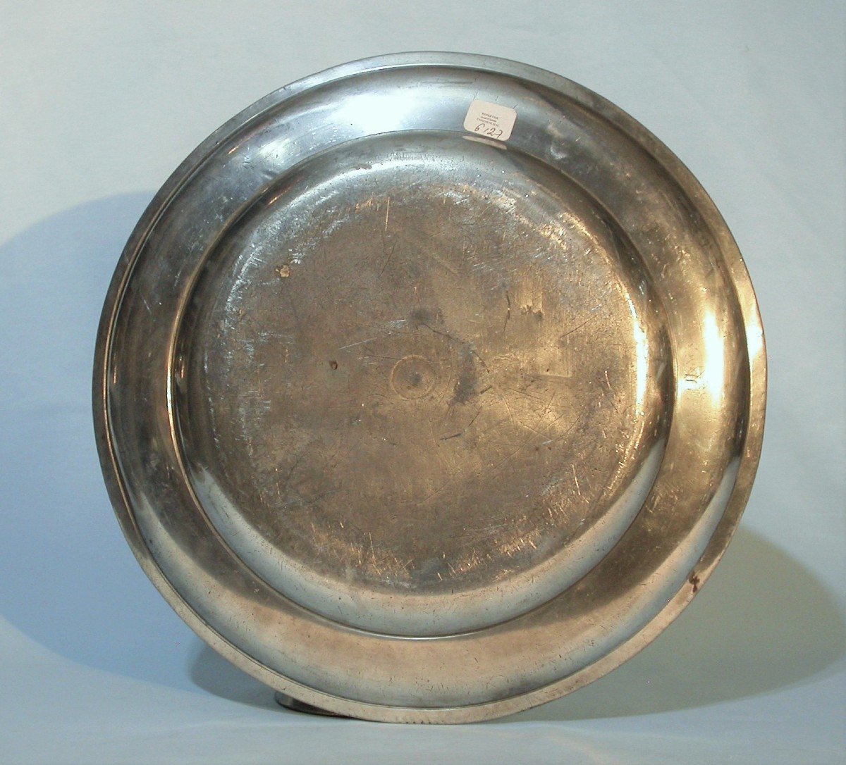 Pewter Dish  - France, 18th Century-photo-3