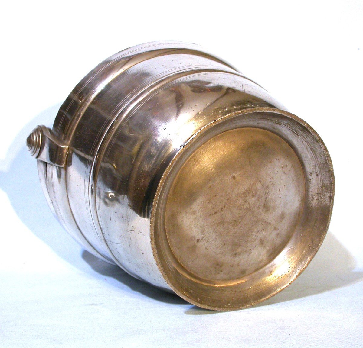 Pewter Dinner Carrier  - Anjou, Circa 1800-photo-5