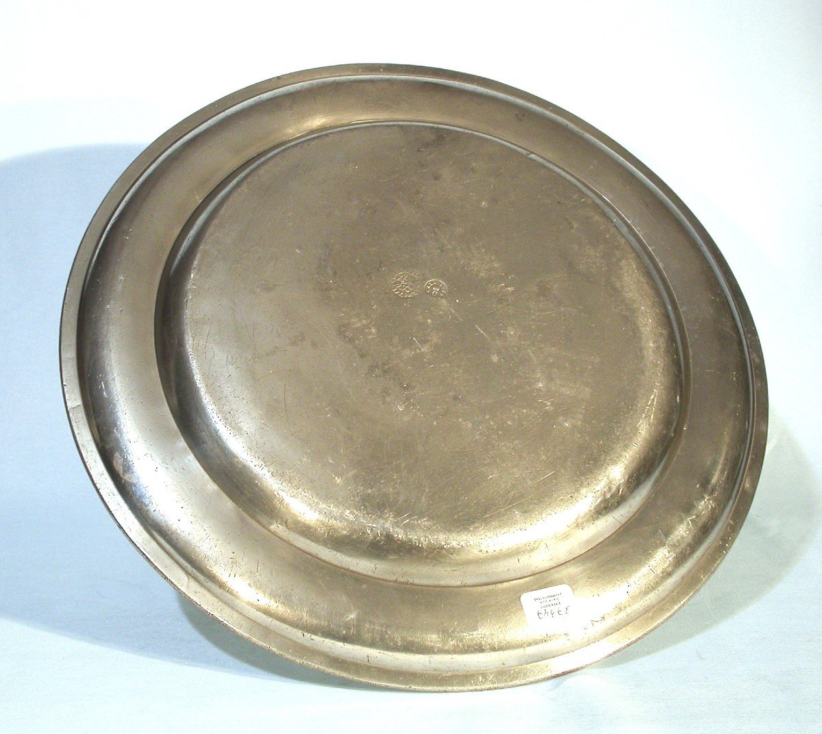 Pewter Dish  - Caen, 18th Century-photo-4